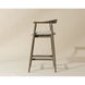 Jeremy 35.75 inch Weathered Oak / Dove Cream Counter Stool